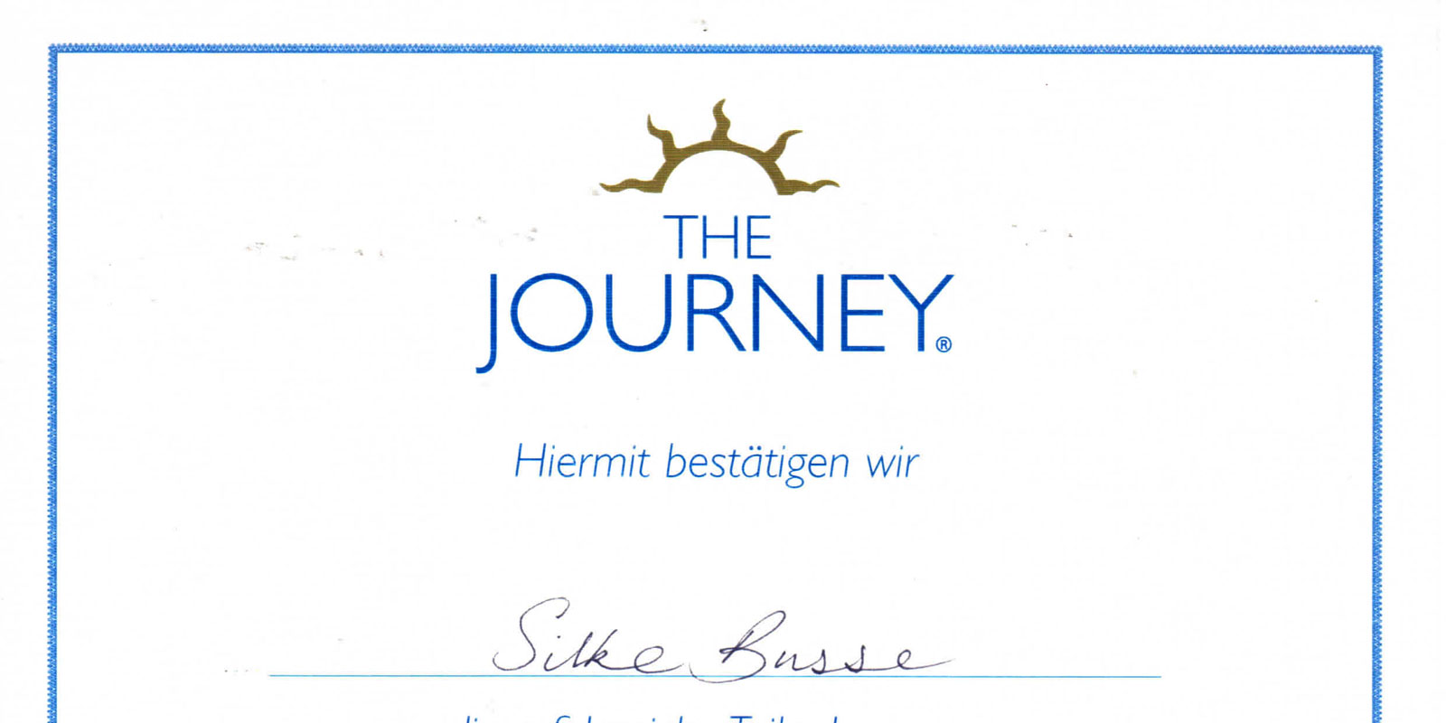The Journey Practitioner